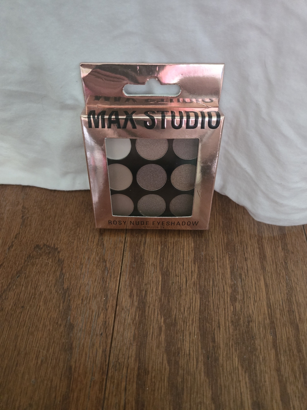 MAX STUDIO Rosy Nude Eyeshadow Palette - Rose Gold